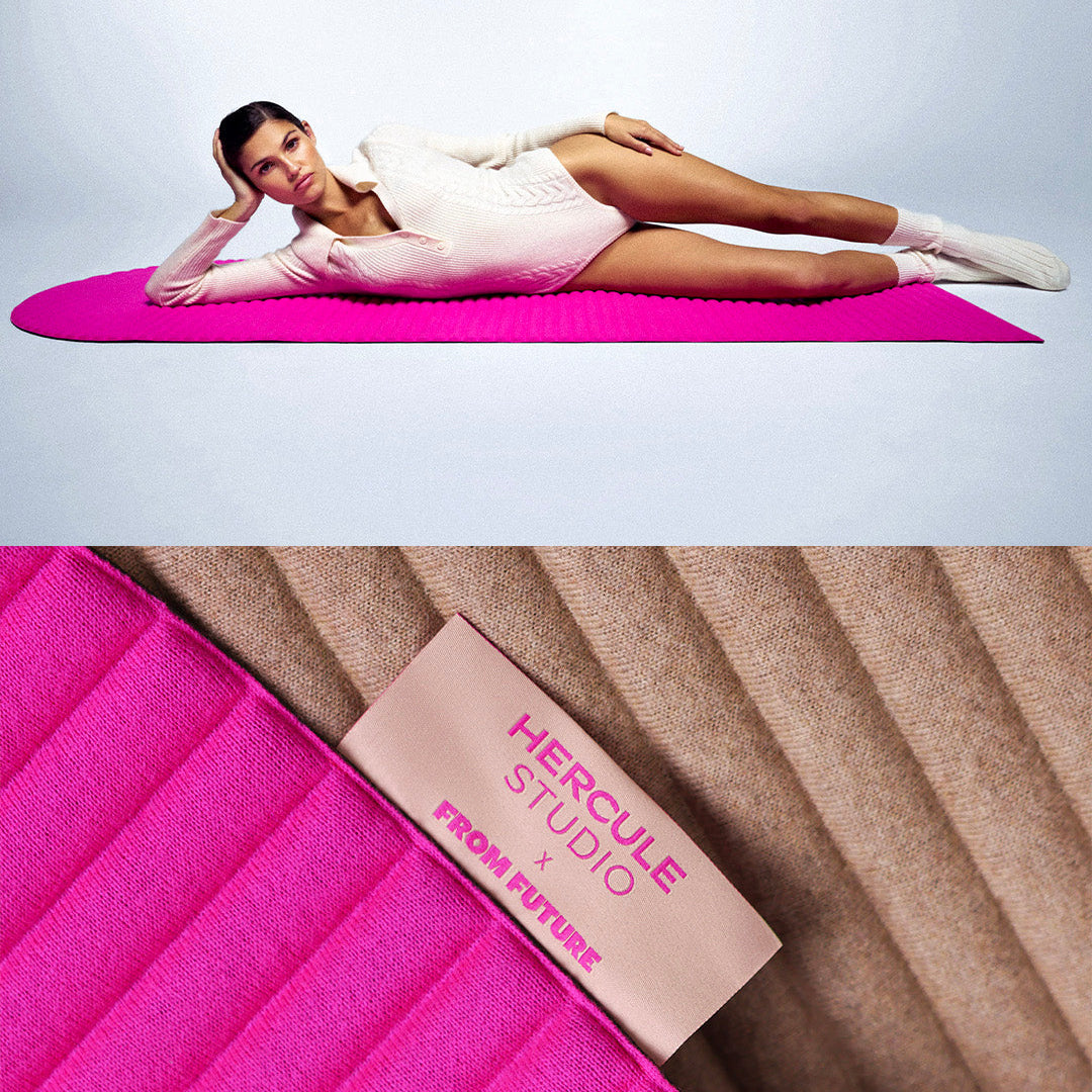 From Future x Hercule Studio : quand le cachemire rencontre l’art du mouvement