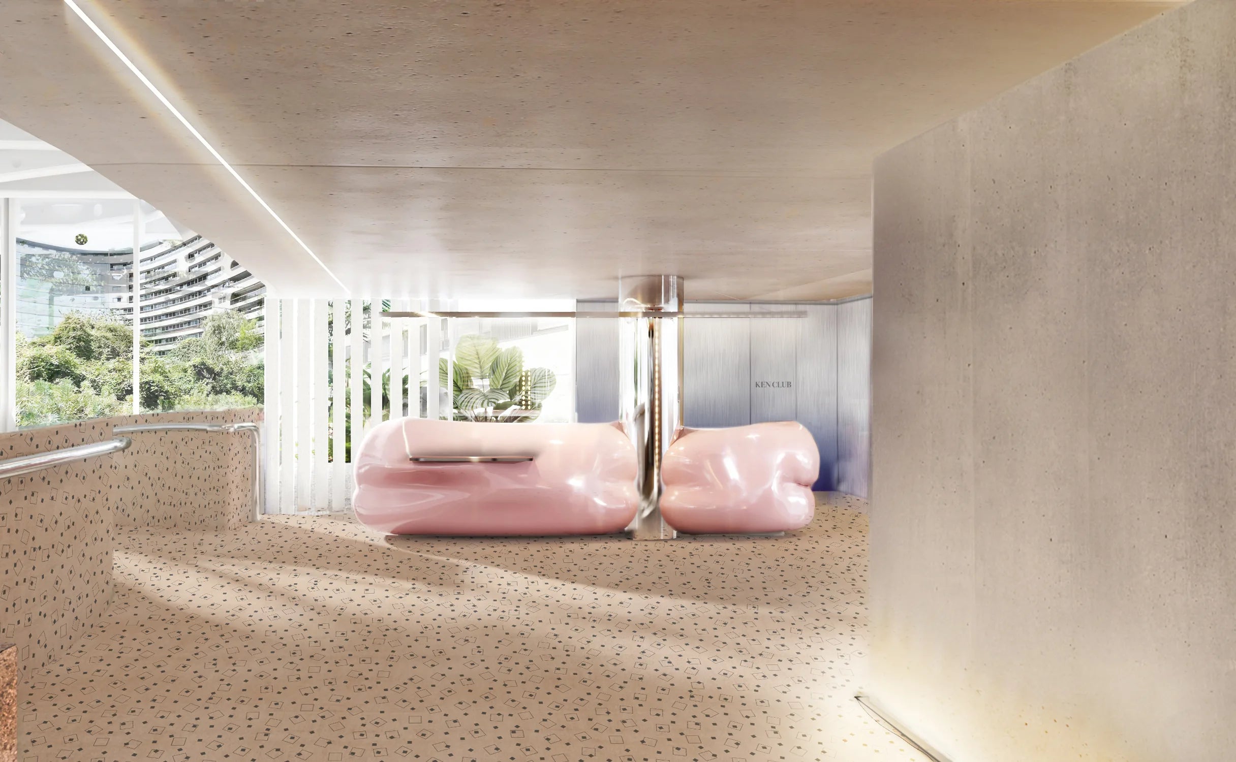 Ken club, salle de sport parisienne partenaire de la marque d'accessoires de sport Hercule Studio