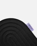 Hercule Studio Galé mini mat purple label with black logo – innovative Midnight Black 3-in-1 pad, ergonomic support for sensitive areas, durable French design