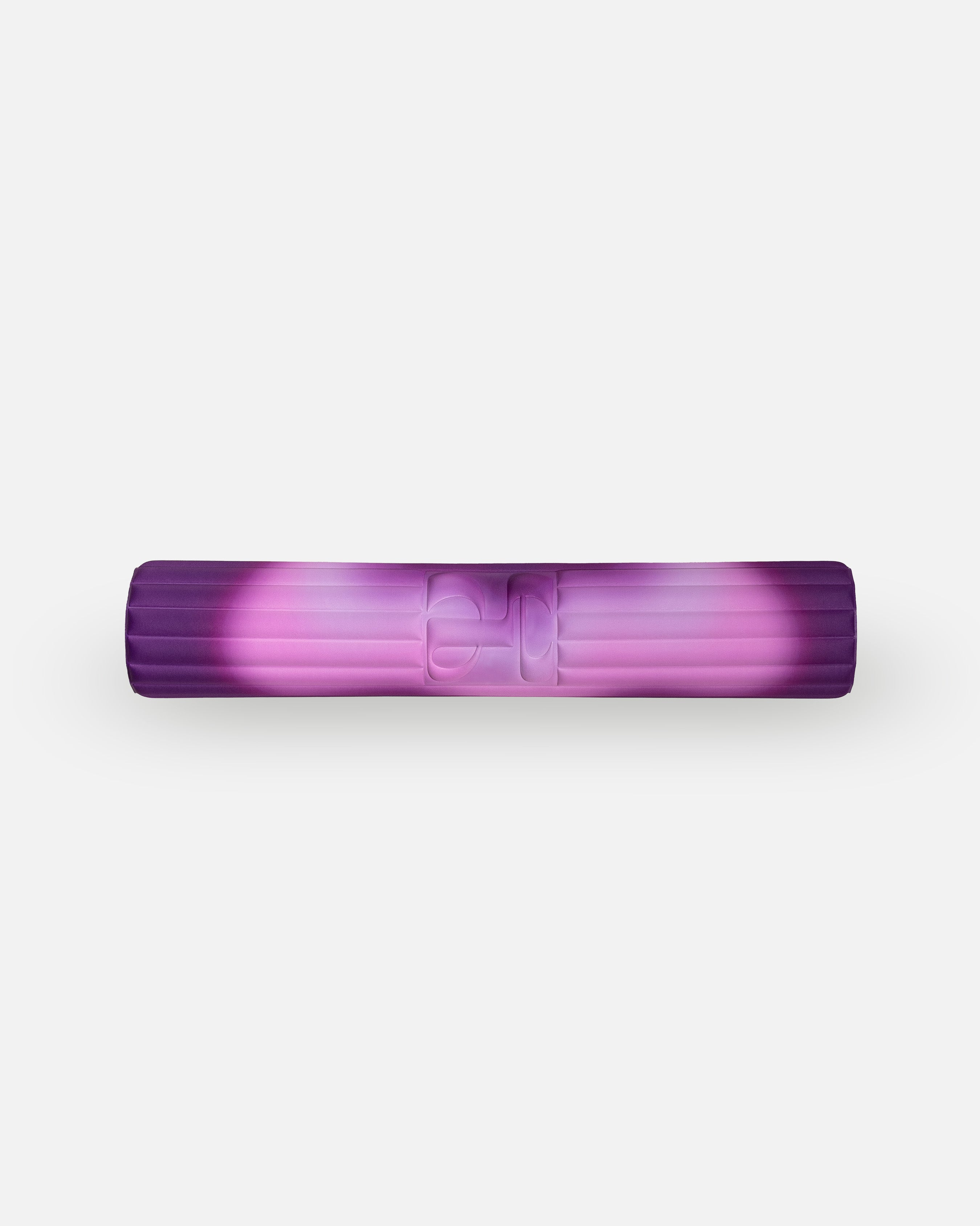Hercule Studio x Univers Uchronia Archy Winter purple printed design sport mat, durable mat for fitness, Pilates and stretching, rolled view