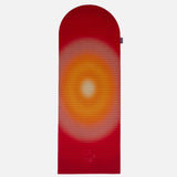 Tapis de sol pour le fitness le yoga et le pilates de la marque hercule studio et uchronia modèle archy imprimé summer packshot déplié