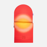 Tapis de sol pour le fitness le yoga et le pilates de la marque hercule studio et uchronia modèle archy imprimé summer packshot semi déplié