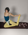 Pilates class with Hercule Studio x Thomas Lélu sport mat, graphic design for training and motivation