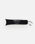 Hercule Studio x Thomas Lélu black dust bag, textile protective cover with white logo, transport and storage of the sport mat