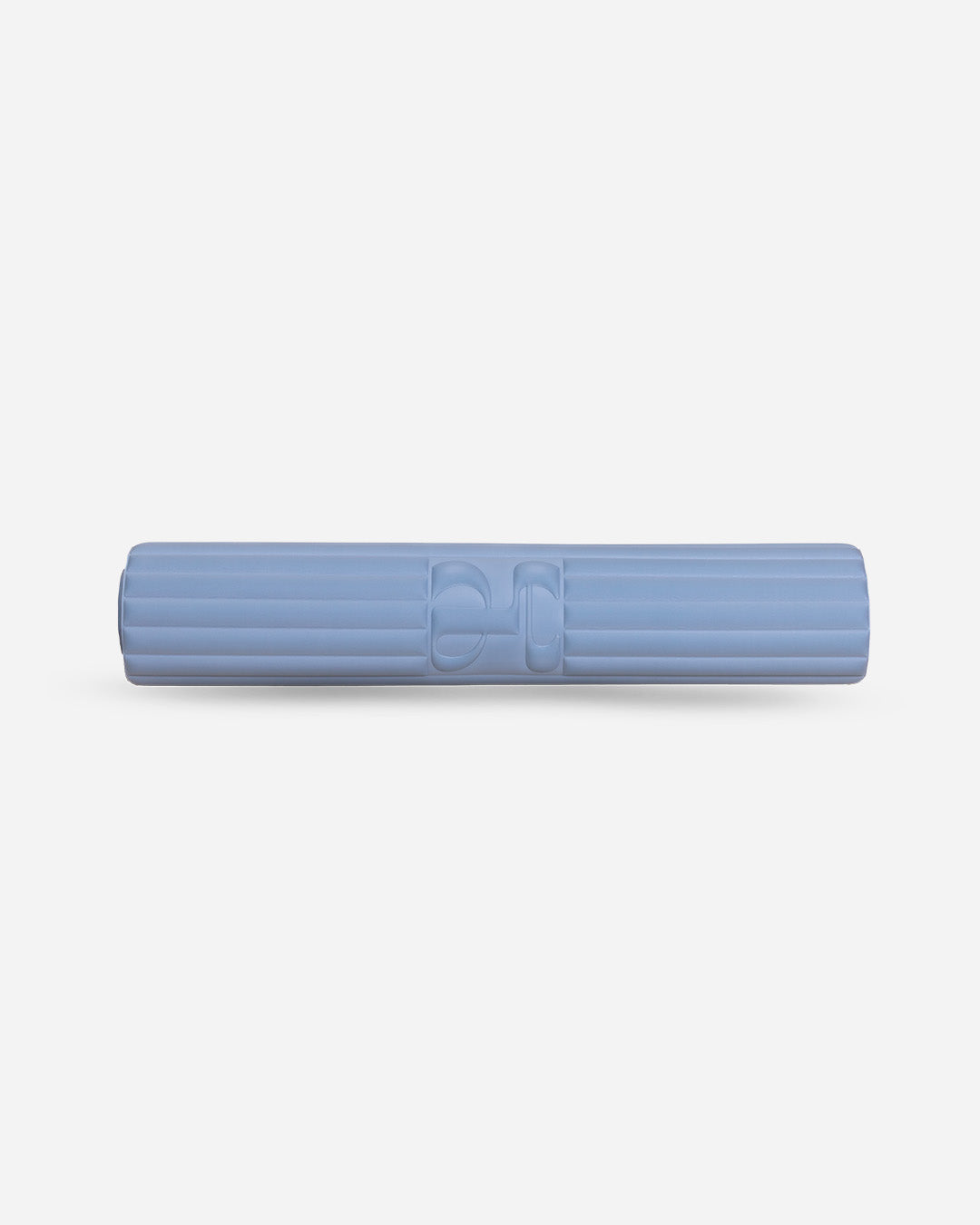 Tapis de sol pour le fitness le yoga et le pilates de la marque hercule studio modèle archy couleur blue jean packshot roulé