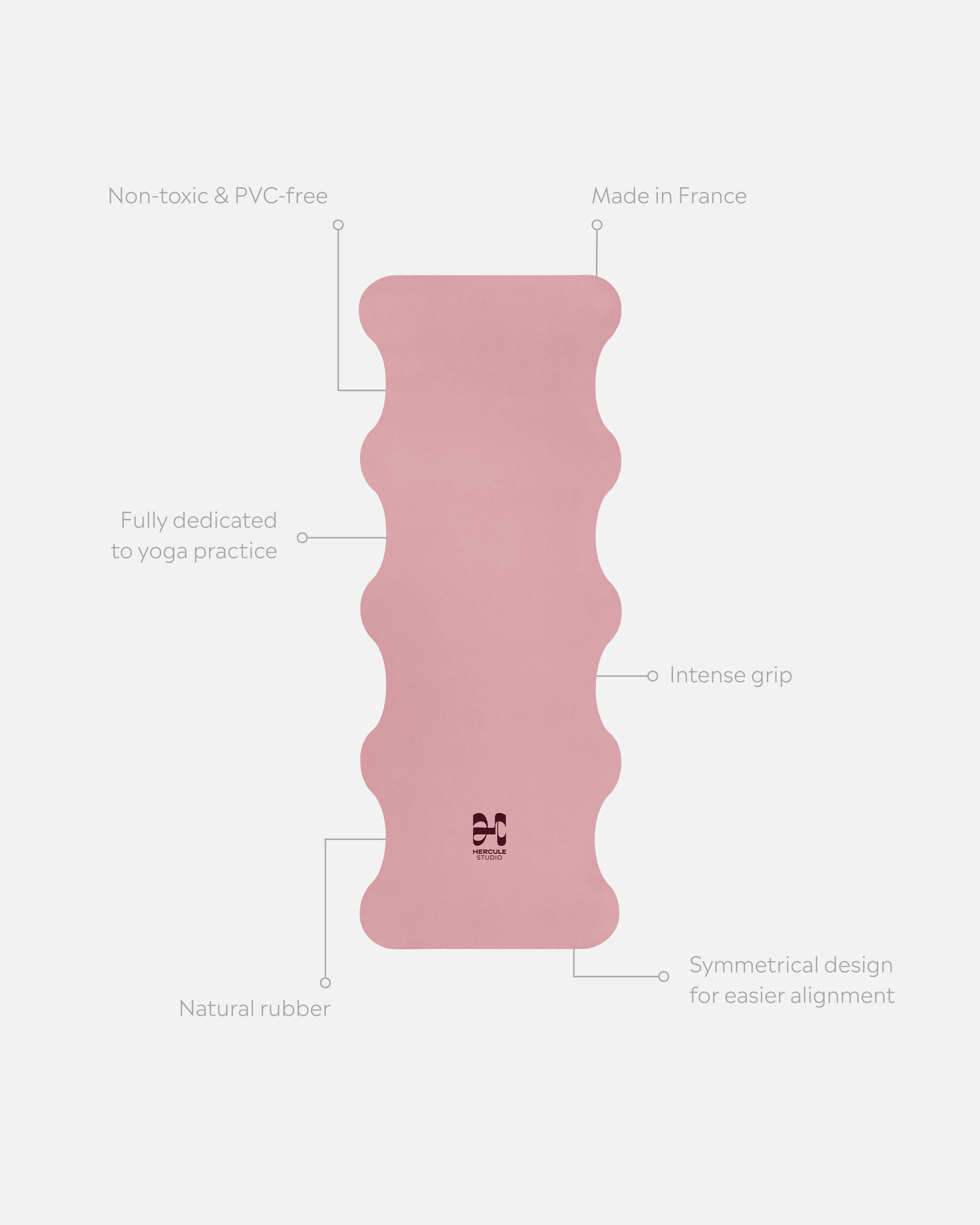 MAR YOGA MAT - PINKᴺᴱᵂ